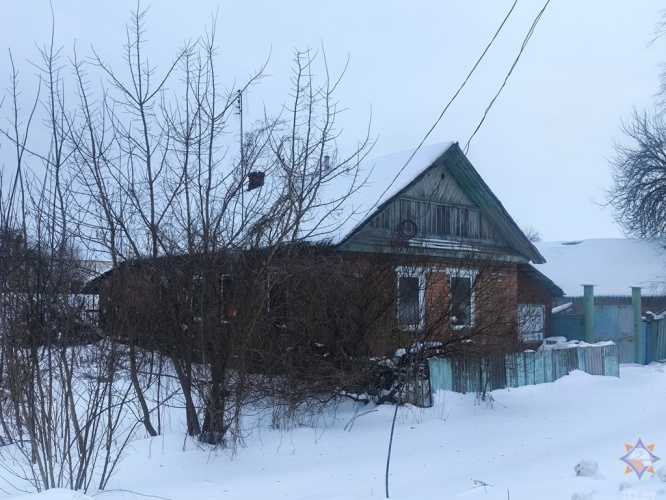 В Гомельском районе на пожаре погиб хозяин дома