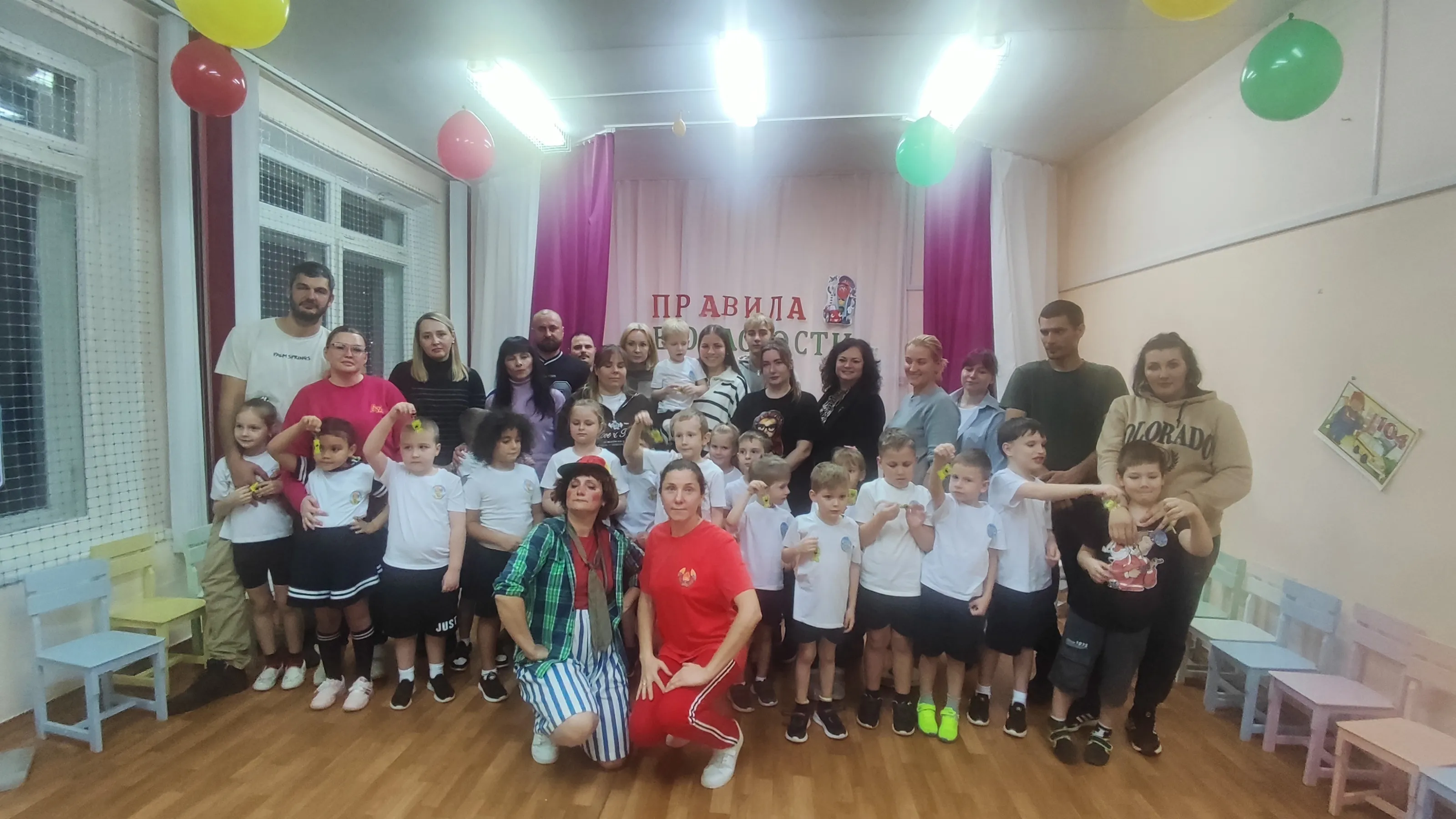 В гомельском детском саду № 94 прошел физкультурный праздник «Правила безопасности»