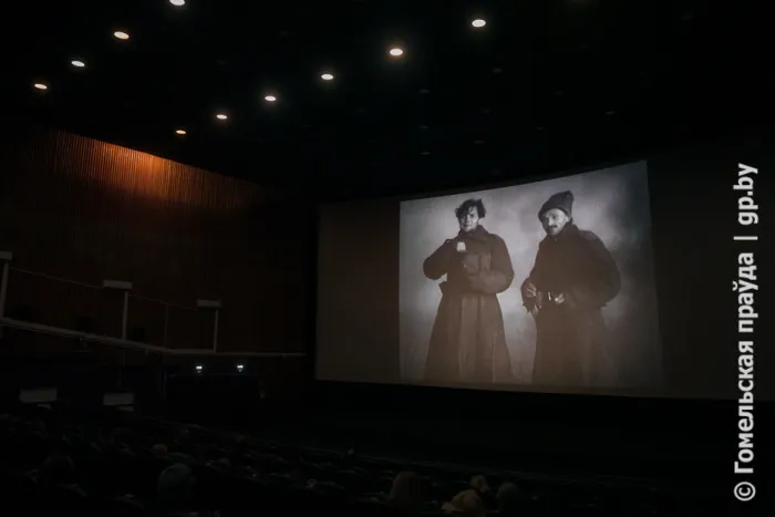 В кинотеатре имени М. И. Калинина состоялся показ фильма «Человек с ружьем»