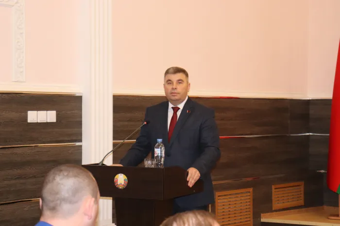 Губернатор Иван Крупко представил Дмитрия Шабетника в должности председателя Светлогорского райисполкома