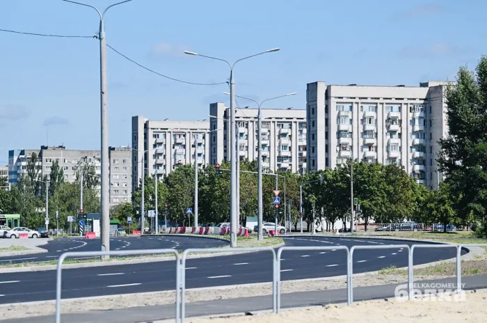 В Гомеле к 1 сентября по новой автодороге откроют движение