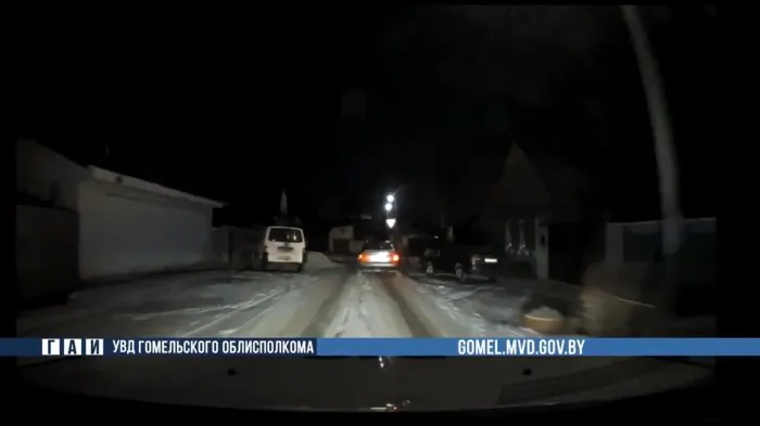 Бесправник пытался скрыться от сотрудников ГАИ в Гомеле