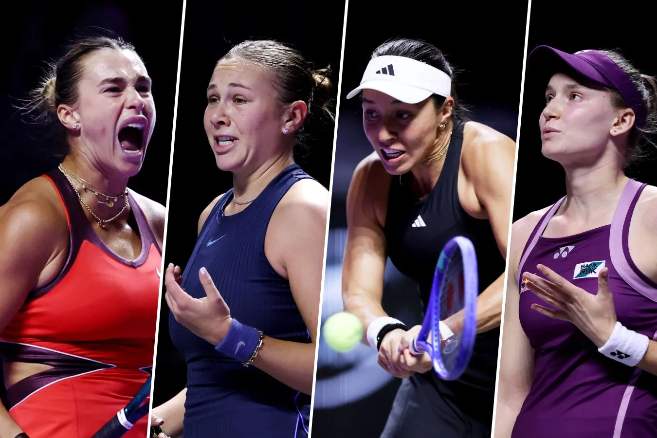 Стали известны полуфиналистки Итогового турнира WTA 2025
