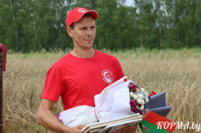 Первый тысячник на отвозке зерна есть в Кормянском районе