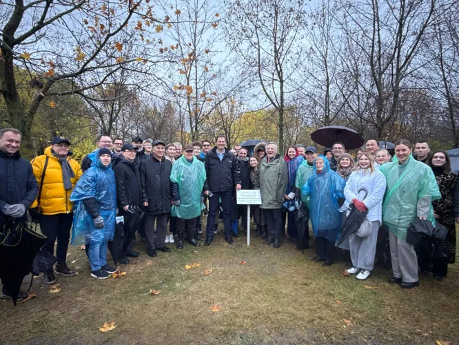 В Минске появилась Аллея 80-летия ООН