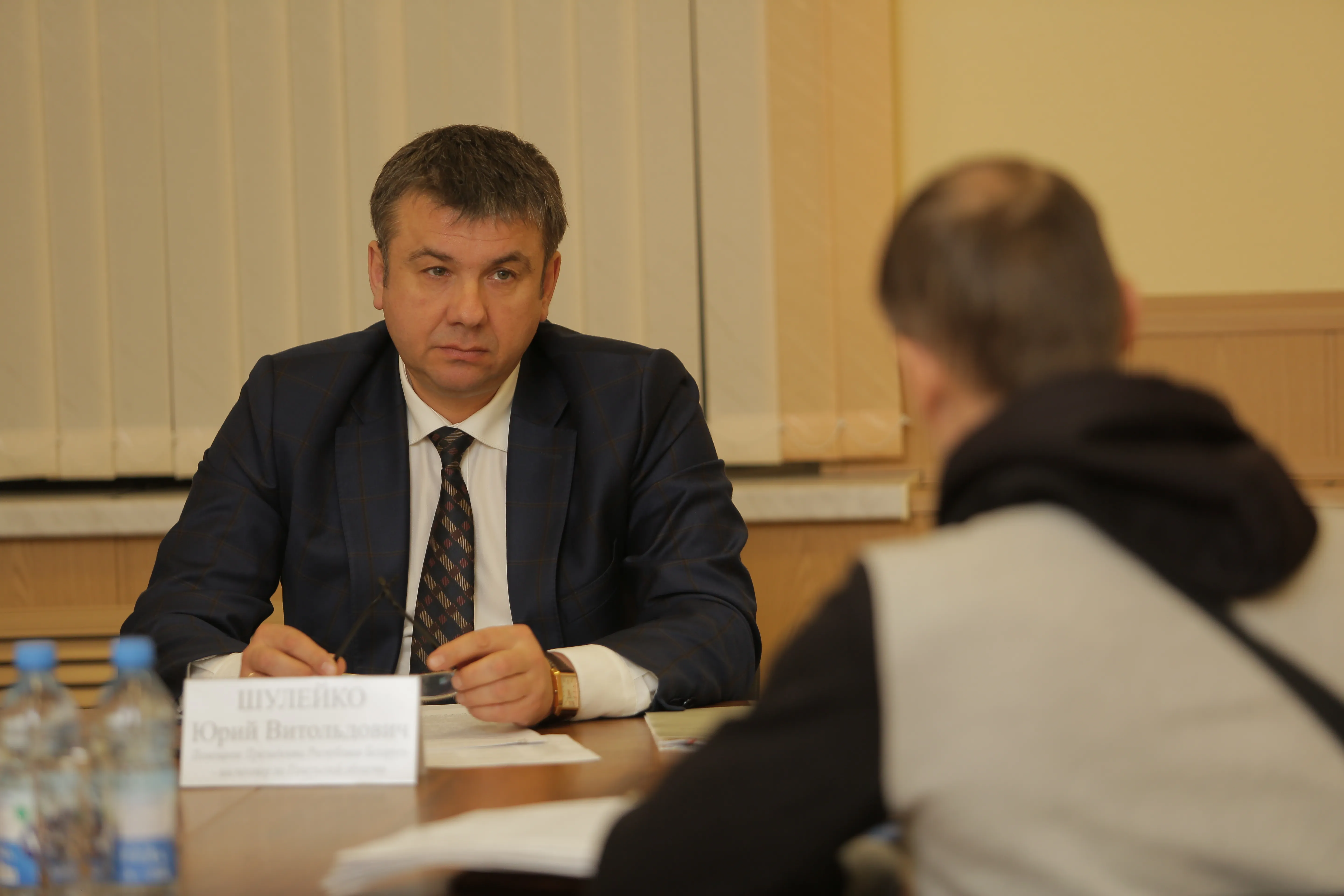Прием граждан в Буда-Кошелевском райисполкоме провел помощник Президента Республики Беларусь — инспектор по Гомельской области Юрий Шулейко 