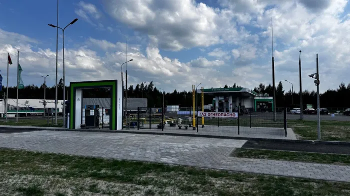 Практично и выгодно. В Добруше после реконструкции введена в строй АГЗС с функцией самостоятельной заправки