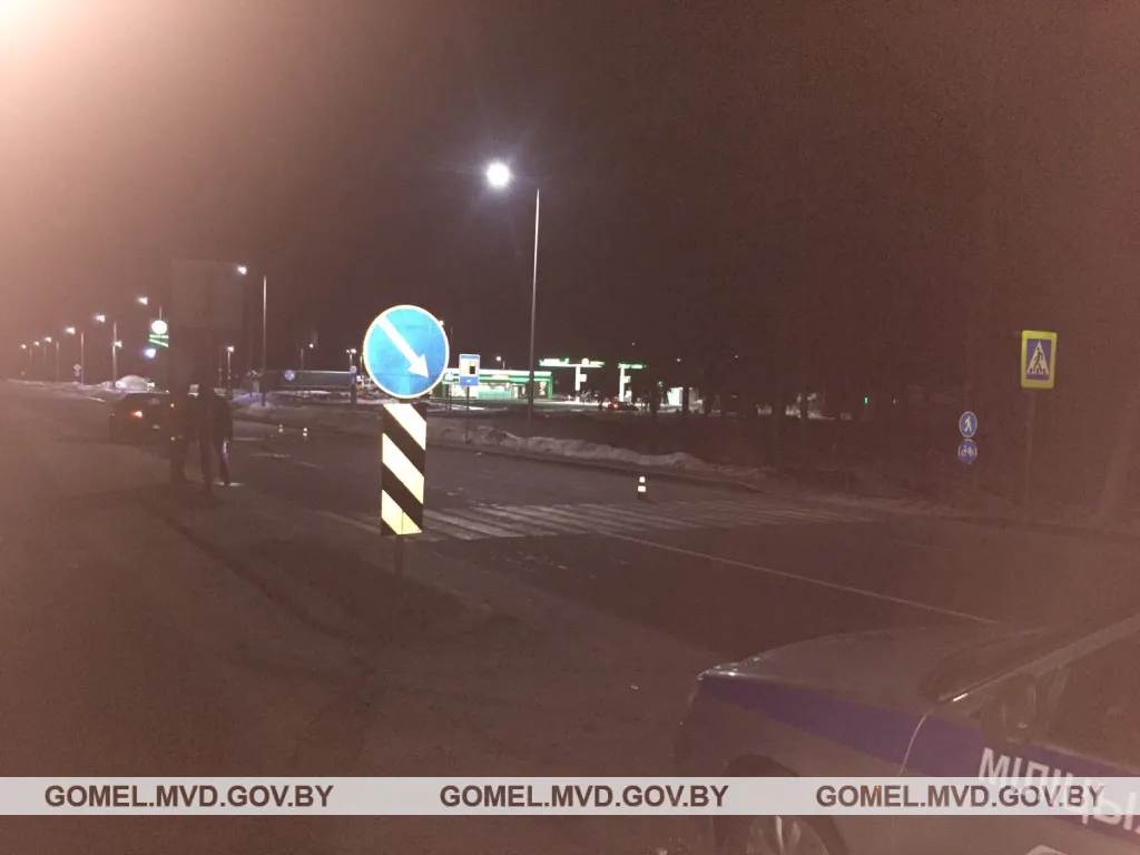 В Рогачеве водитель совершил наезд на пешехода