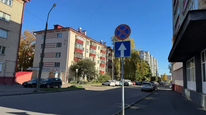 По улице Тельмана в Гомеле вновь организовано одностороннее движение