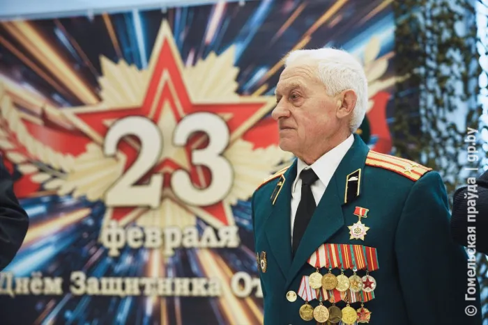 Сила в погонах: торжественное собрание и концерт ко Дню защитников Отечества объединил в Гомеле военных разных поколений