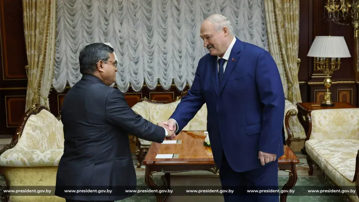 Президент Беларуси Александр Лукашенко встретился с послом Индии Ашоком Кумаром