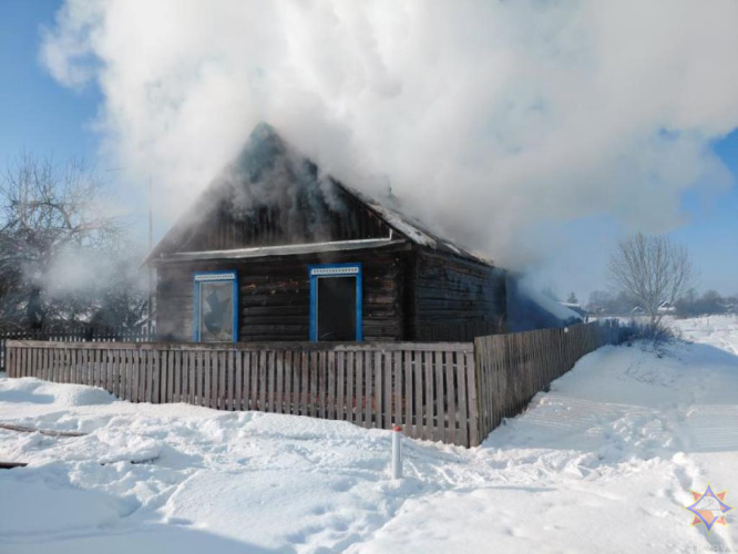Пожар в агрогородке Дяковичи Житковичского района унес жизнь пенсионера