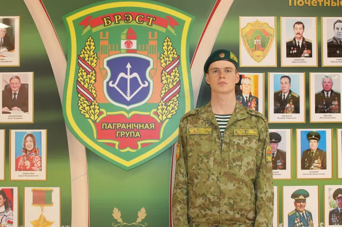 Гомельчанин Денис Феськов заслужил уважение в рядах Брестской пограничной группы