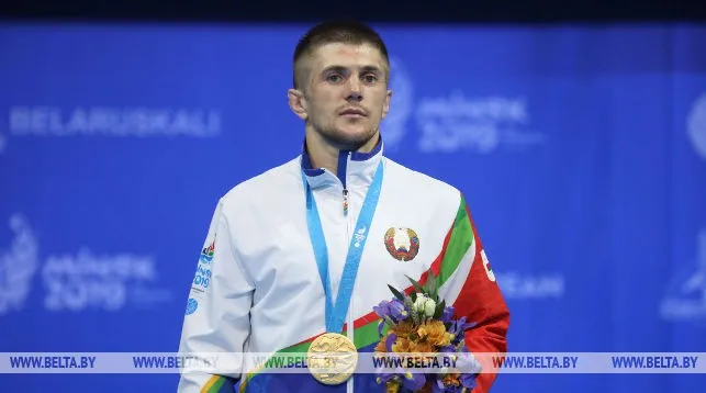 Белорусский самбист Александр Кокша стал чемпионом II Европейских игр