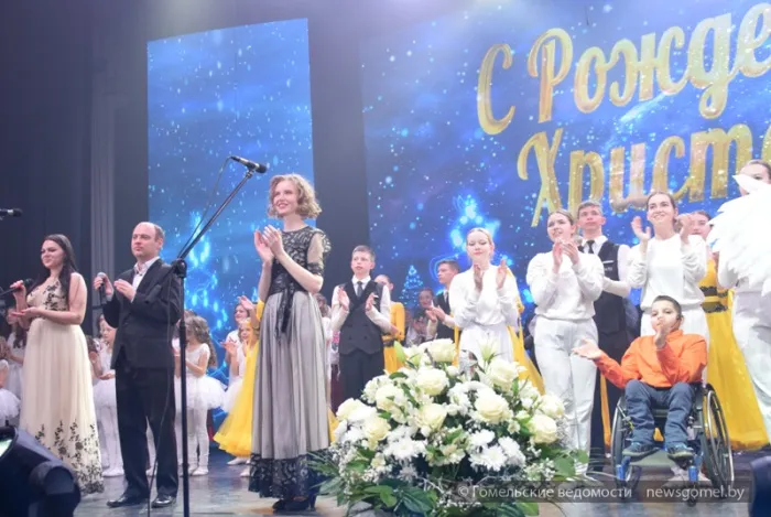 В Гомеле прошел большой рождественский концерт