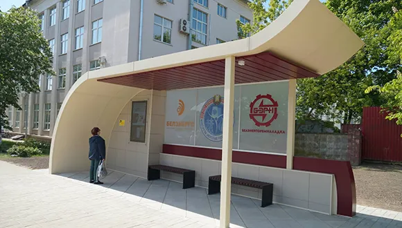 Узнали, когда в Жлобине появятся брендированные остановки