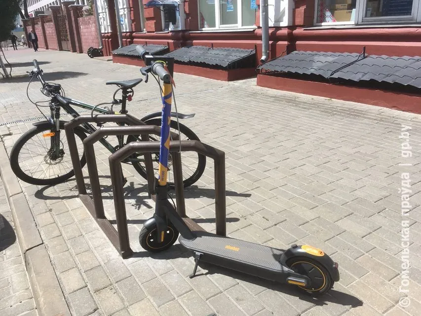 В Гомеле начал действовать прокат самокатов