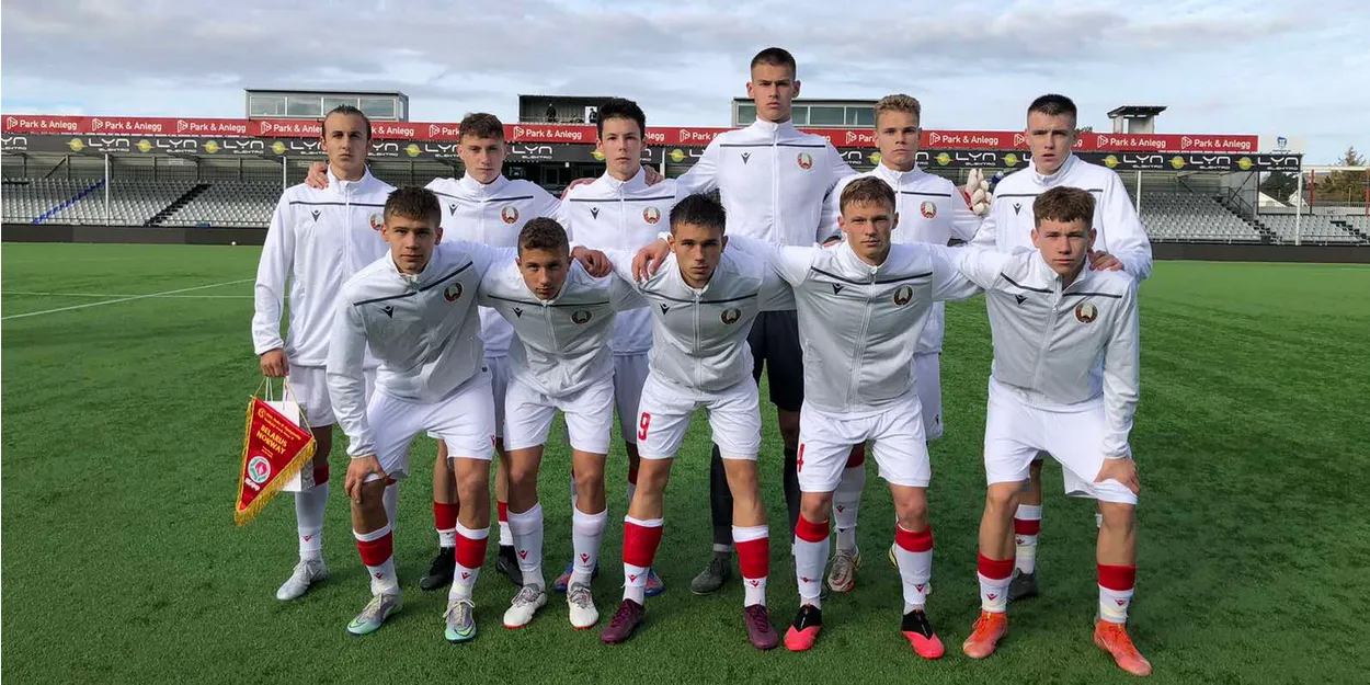 Юношеская сборная Беларуси по футболу крупно проиграла норвежцам