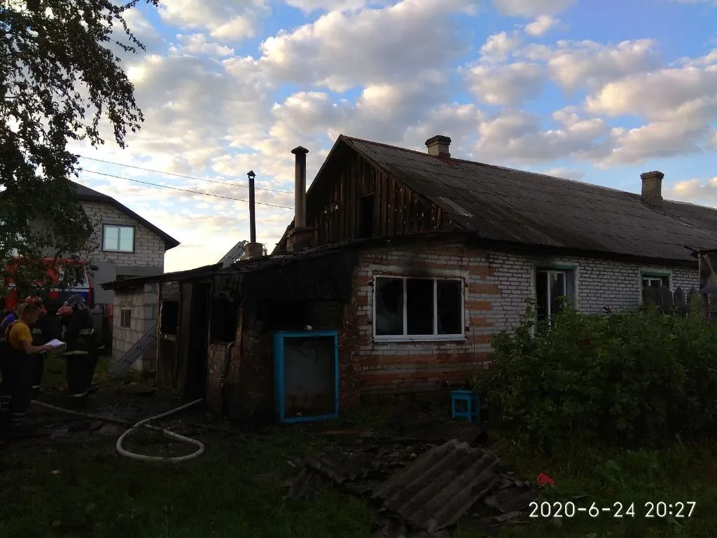 За прошедшие сутки в Гомельской области зарегистрированы 2 пожара