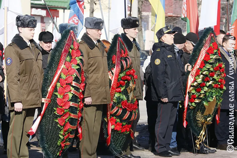 В Рогачеве отметили 81-ю годовщину освобождения района от немецко-фашистских захватчиков