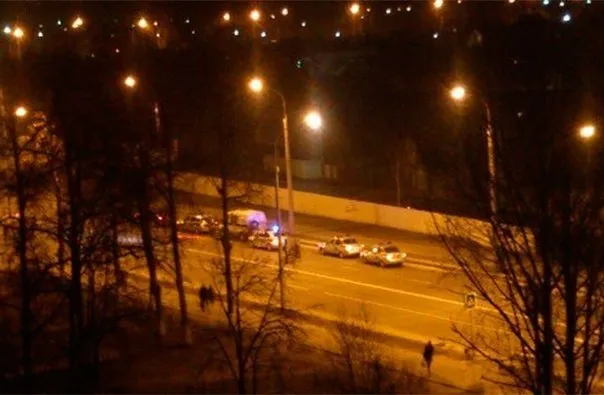 На улице Огоренко в Гомеле произошла еще одна авария: водитель мотоцикла и две девушки в больнице