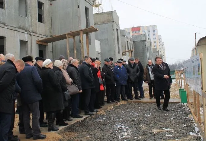 В Мозырском районе крупнопанельные таунхаусы строит Мозырский ДСК