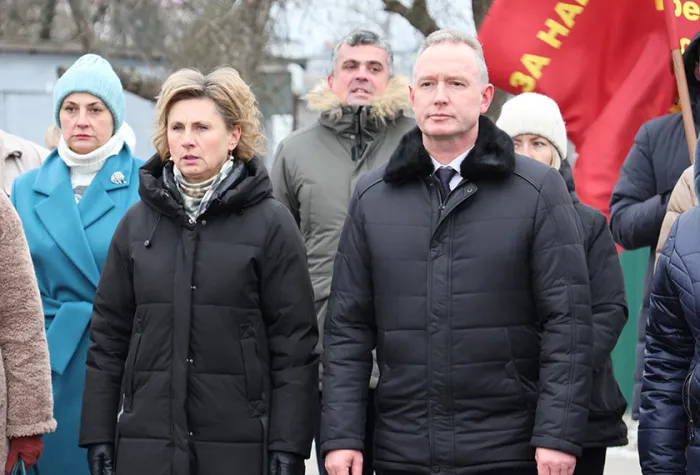 Фотофакт. У Брагіне адбыўся мітынг-рэквіем, прымеркаваны да 80-й гадавіны вызвалення раёна ад нямецка-фашысцкіх захопнікаў
