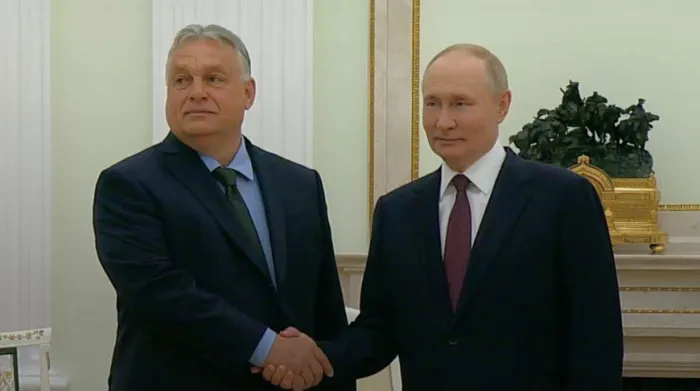 В Кремле проходит встреча Путина и Орбана