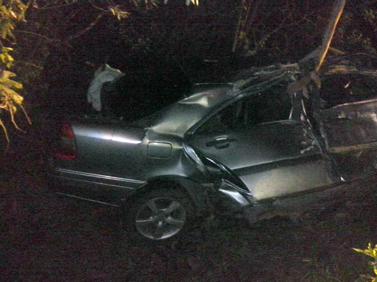 ДТП в Речицком районе. Удивительно, но водитель остался жив 