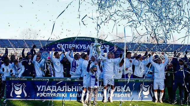 Брестское "Динамо" одолело БАТЭ и второй раз подряд выиграло Суперкубок Беларуси