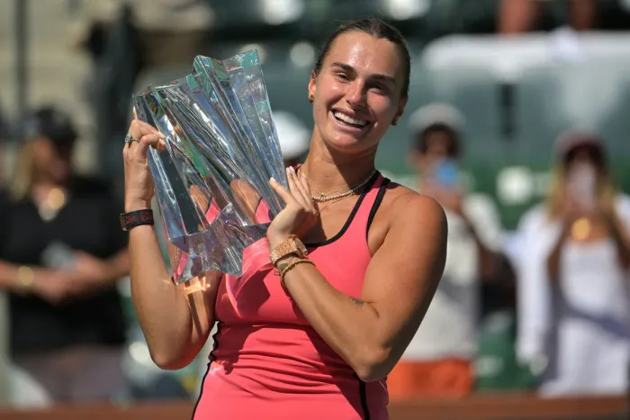 Теннисистка Арина Соболенко выиграла WTA-1000 в Индиан-Уэллсе