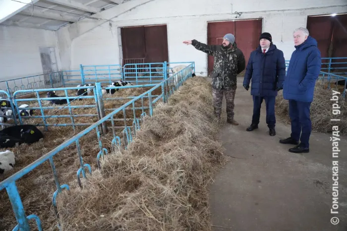 В графике председателя облисполкома Ивана Крупко – молочно-товарный комплекс «Движки-2» Ельского района