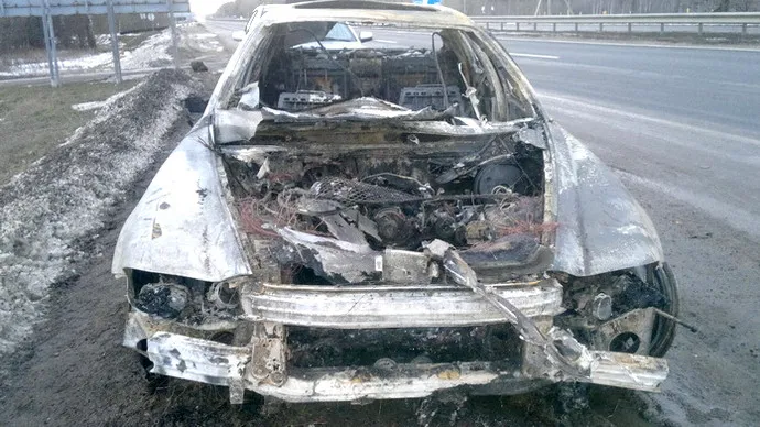Белорус ради страховки сжег свой Maserati