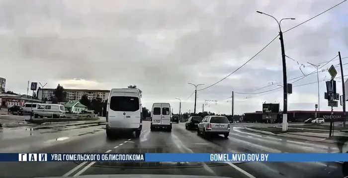 ГАИ на страже порядка: в Мозыре и Гомеле наказали лихачей