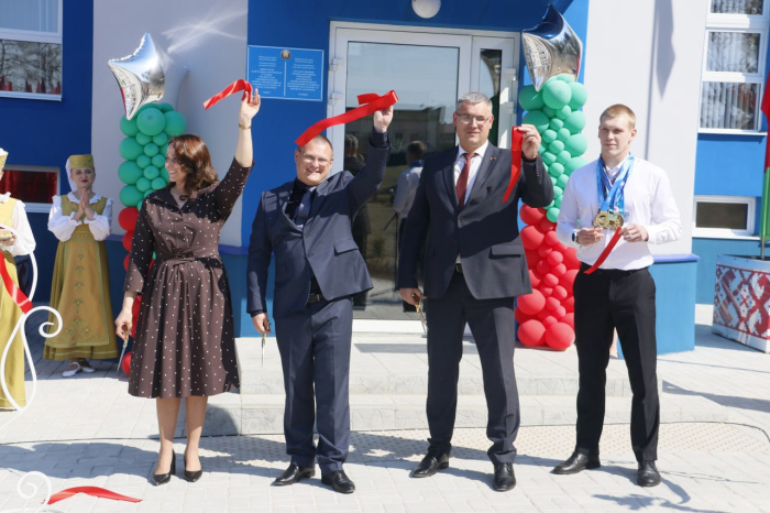 Новую гребную базу открыли в Рогачеве накануне 9 Мая