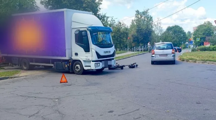 В Гомеле под колеса легковушки попал велосипедист, он в реанимации