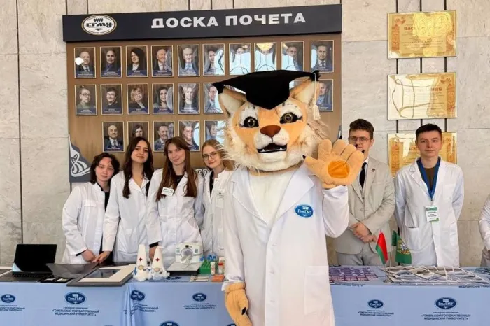 В Гомельском медуниверситете прошел День открытых дверей