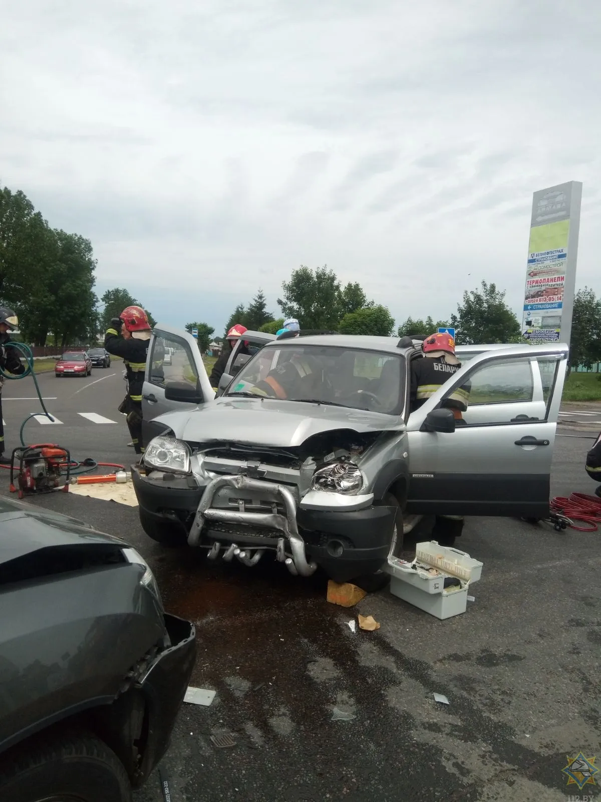 ДТП в Речице: понадобилась помощь спасателей