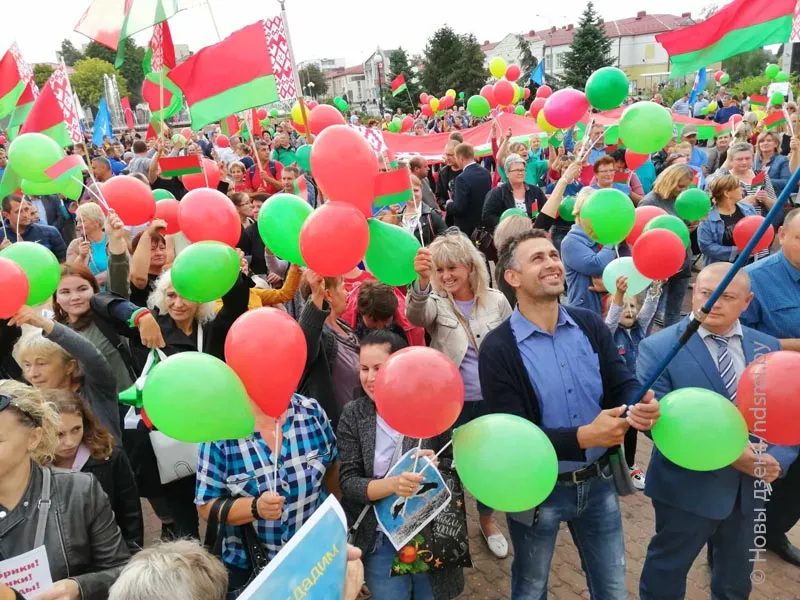 Митинг в поддержку мира, безопасности и спокойствия состоялся в Жлобине