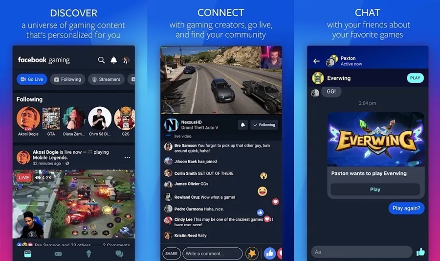 Facebook Gaming уже можно скачать на Android