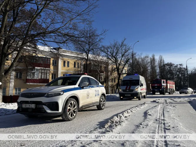 Сотрудники ГАИ провели в Гомеле профилактическое мероприятие "Уступи дорогу спецтранспорту"