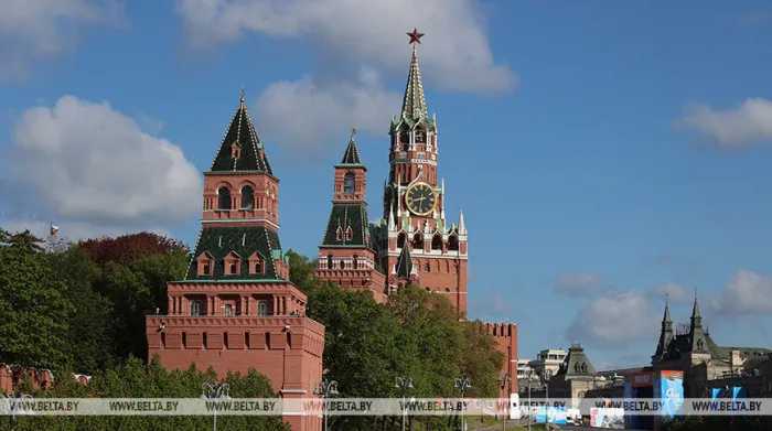 Лукашенко присутствует на Параде Победы на Красной площади в Москве 