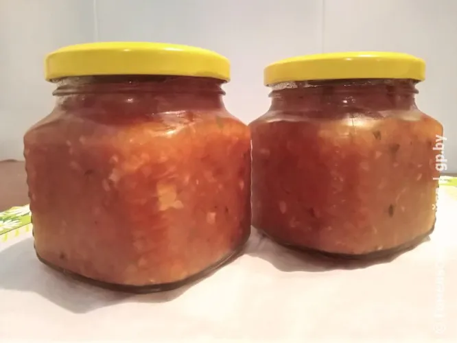 Пальчики оближешь. Аджика из кабачков