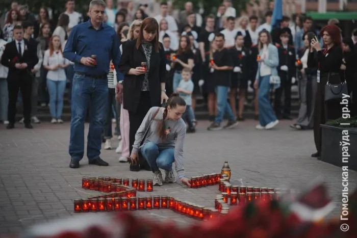 О тех, кто воевал за мир: акция «Гомель помнит» объединила молодежь областного центра