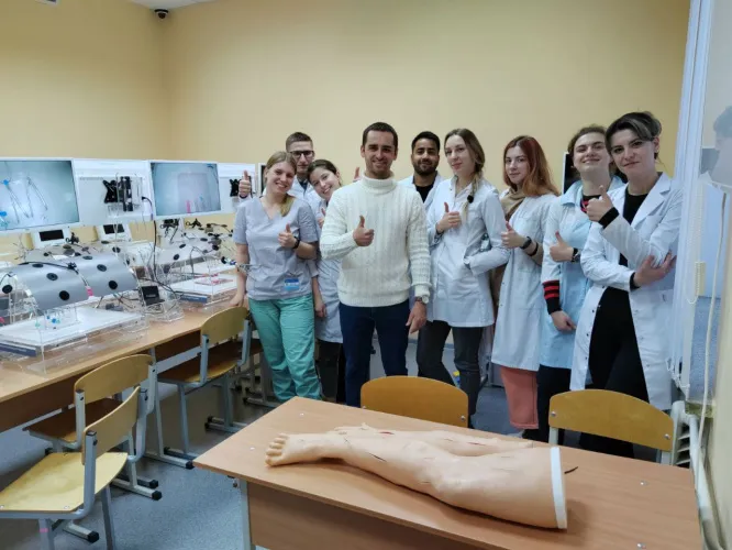 Одну учебную неделю провели студенты БГМУ в Гомельском государственном медицинском университете