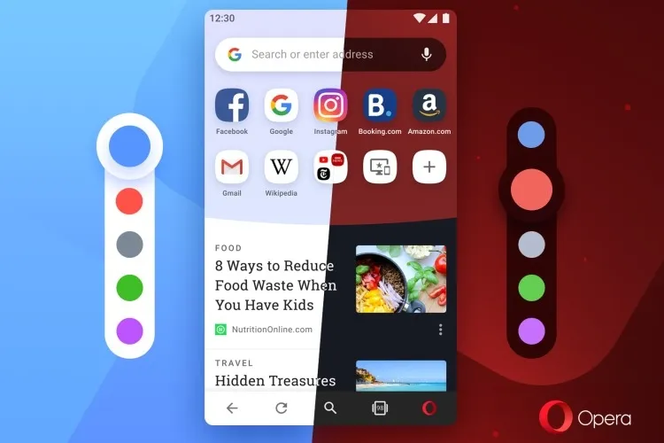 Opera для Android получила редизайн интерфейса и поддержку биткоина