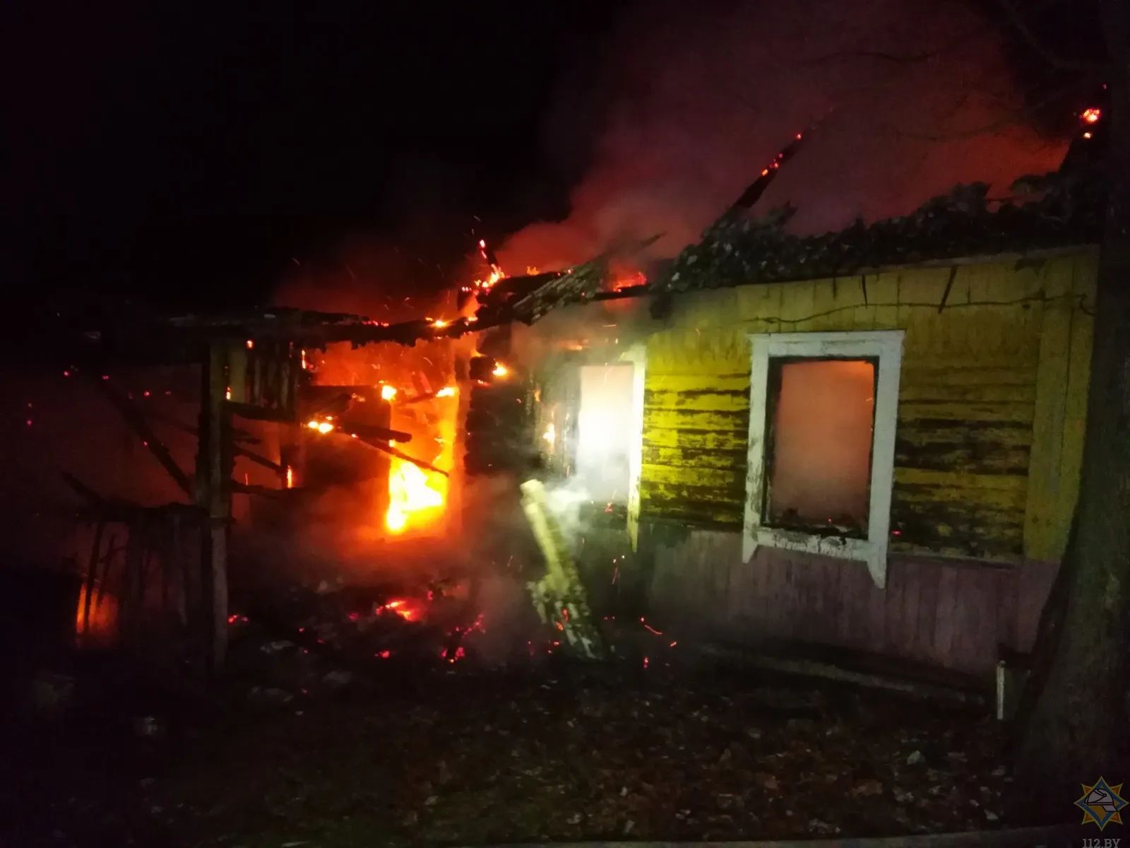 Cмертельный пожар в Жлобинском районе унес жизни двух человек