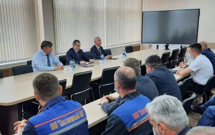 Начальник УСК по Гомельской области встретился с коллективом Светлогорского целлюлозно-картонного комбината