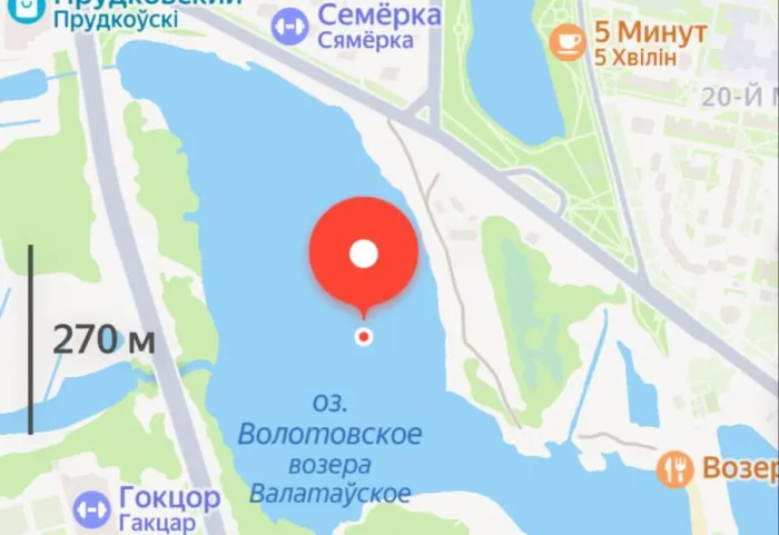 Работники ОСВОД спасли мужчину на озере в Гомеле