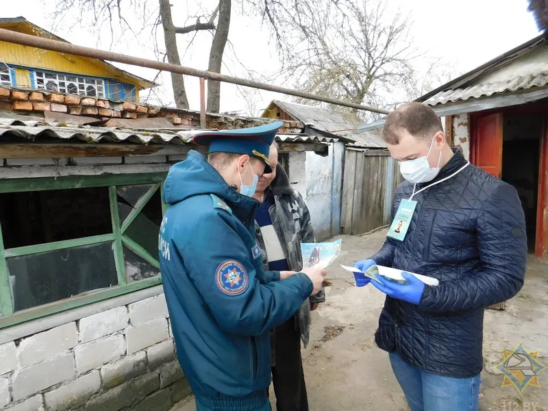 В Жлобинском районе запустили проект «Знания по безопасности с доставкой на дом»